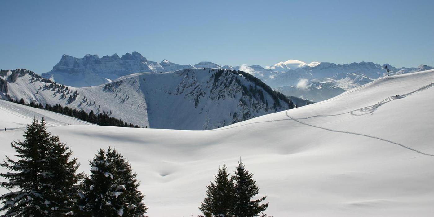 Chalet Familial Authentique Et Spacieux 2 Chambres 4 A 6 Personnes Avec Parking Proche Des Remontees Abondance Zewnętrze zdjęcie